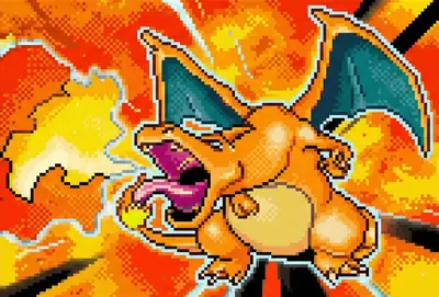Convert Pokemon Card Art to Dithered Pixel Art