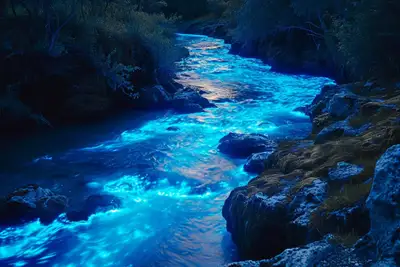 Bioluminescent Dreams Art Prompt