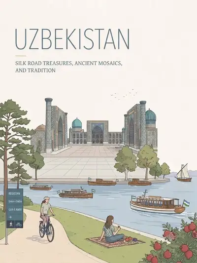 Minimalist Vintage Travel Poster Design