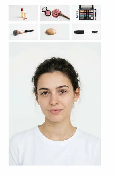 Makeup Application with Product References
