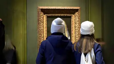 Museum Curator Presents Girl with a Pearl Earring