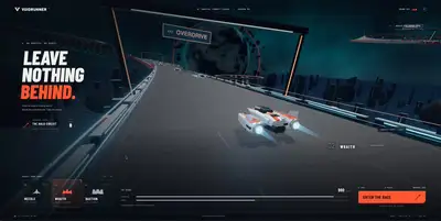 High-Speed Anti-Gravity Combat Racer in ThreeJS