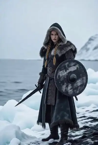 Viking Warrior in Polar Night Low-Key Polarisation Study