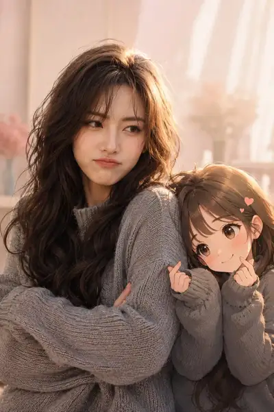 Prompt de Retrato Híbrido Fotorrealista e Anime