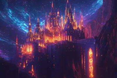 Aurora Lattice Art Prompt