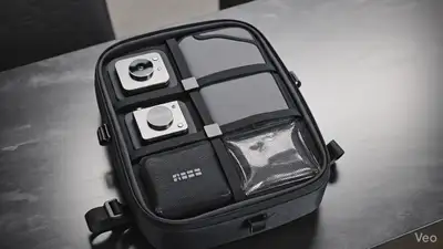 Tech EDC Backpack Ad Video Prompt