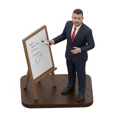 Miniature Isometric Figurine Prompt