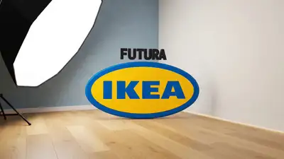 IKEA Chair Self-Assembly Animation Prompt