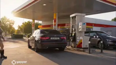 Cinematic Storyboard: Woman at Petrol Pump