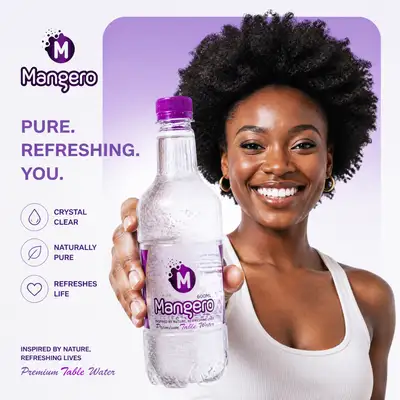 Commercial Ad for Chilled Mangero Bottled Water