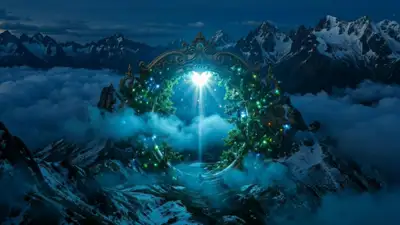Divine Portal Cinematic Video Prompt