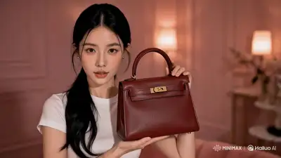 Luxus-Handtaschen-Werbespot mit Omni-Referenz