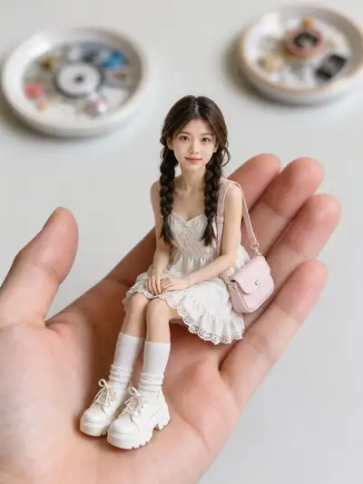 Miniature Collectible Figure Portrait Prompt