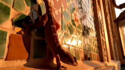 Gecko POV at Alhambra Sunset