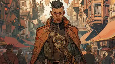 Akihiko Yoshida Style Illustration Prompt