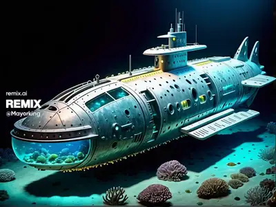 Futuristic Aluminum Vehicles Prompt