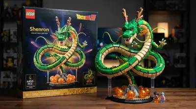 Conjunto de Colecionador LEGO de Shenron - Visual do Produto