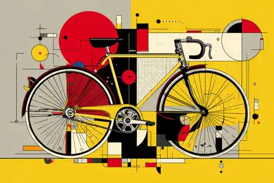 Bauhaus Abstraction Prompt Template