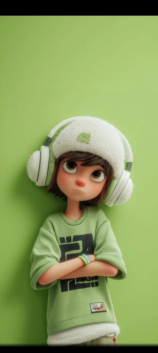 Pixar style 3D cartoon boy with pastel background