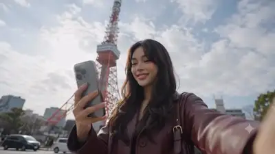 Seedance 2.0 cinematic Japan travel vlog (selfie, cafe, street food)