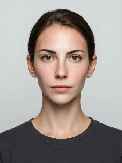Prompt für biometrisches Passfoto-Generator