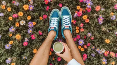 Journée Matcha dans le Parterre de Fleurs