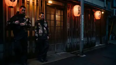 Cinematic Izakaya Alley Fashion Sequence