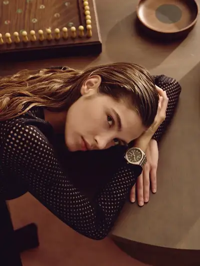 Luxury Fashion Editorial Portrait with Watch