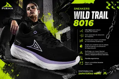 Pirma Wild Trail sneaker luxury streetwear ad campaign
