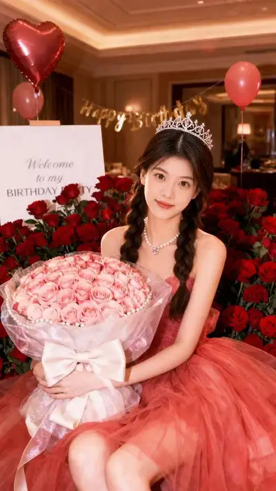 Dreamy Birthday Princess Portrait Prompt