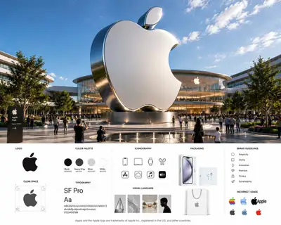 Hyper-Realistic 4D Logo Monument Prompt