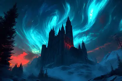 Northern Lights Spectral Harmony Prompt