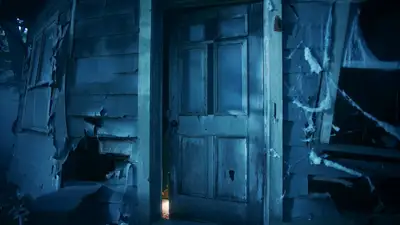 Haunted House Horror Tracking Shot