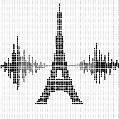 ASCII Seismic Eiffel Tower
