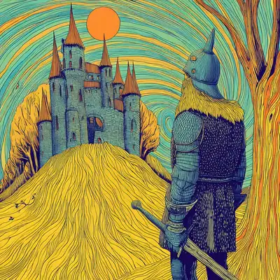 Fantasy Illustration Animation Prompt