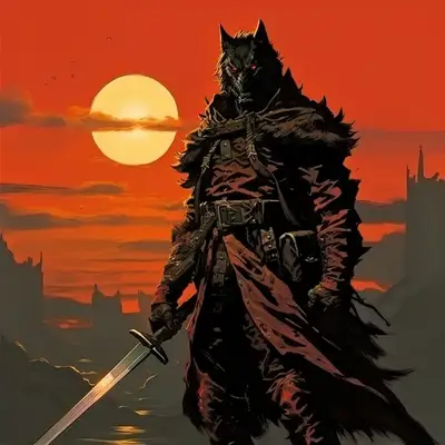 Hybrid Humans Dark Fantasy Prompt
