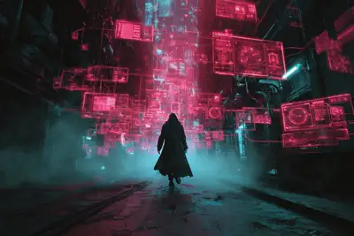 Modèle de superposition de ville en réalité augmentée