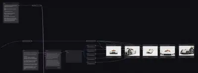 Consistent Car Shot Variations from Base Image
