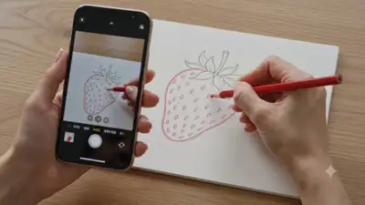 Mixed-Reality Stop-Motion Food Transformation Video