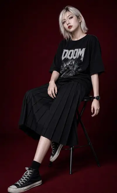Editorial Fashion Studio Photography Prompt