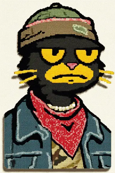 Thug Cat Image Prompt