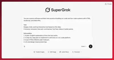 No-Code Interactive Tool Builder Prompt