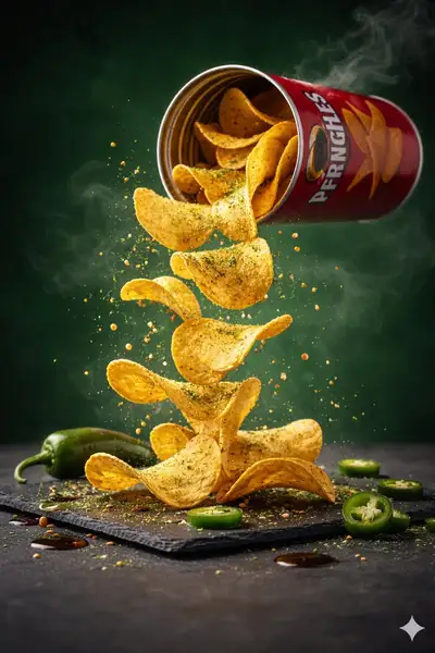Pringles Style Chips Flavors, JSON Prompt