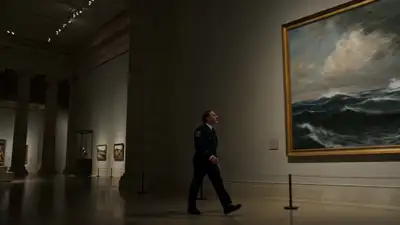 Museumsgemälde verwandelt sich in unendliche Welten, One-Shot