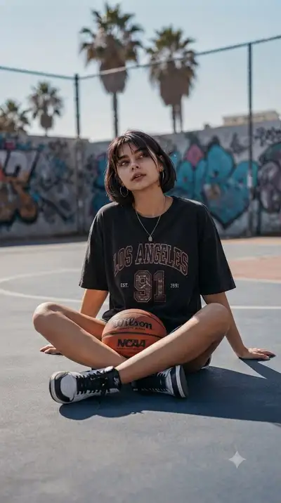 Cinematic Basketball Action Sequence