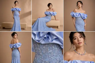 Ultra-Realistic Luxury Fashion Campaign Grid