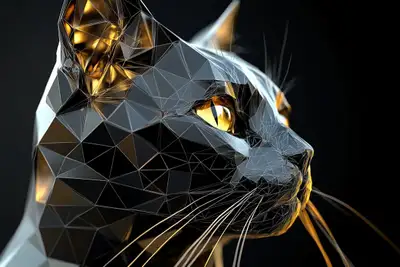 Geometric Essence Art Prompt