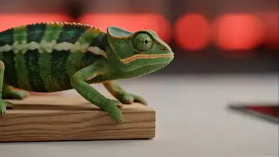 Chameleon Morphing into Architectural Materials