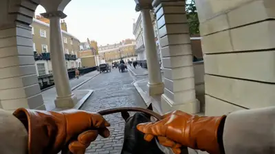 POV-Videogenerierung: Reiten durch das historische London