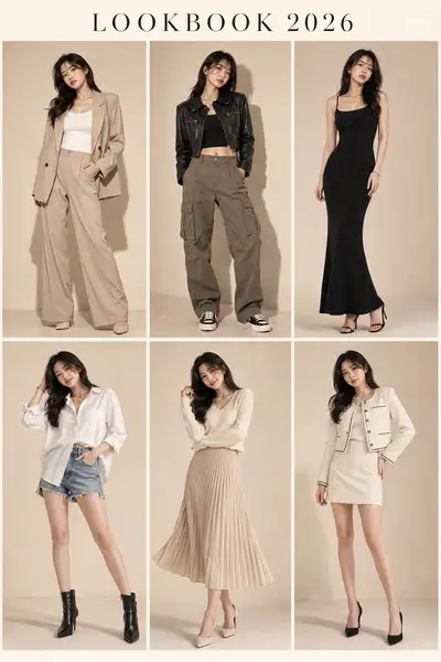 Ultra-Luxury Korean Fashion Editorial Lookbook Prompt